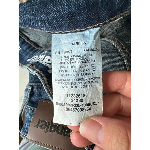 NWT Wrangler Relaxed Bootcut Men's Jeans Size 34 x 30 - Picture 5 of 9